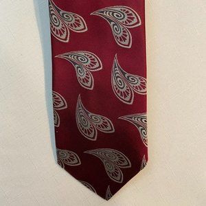 FREE WITH PURCHASE Vintage UNGARO Tie Red 100% Silk